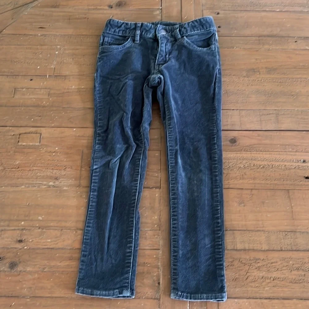 Gap blue gray slim for corduroy pants